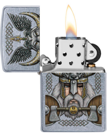 Zippo lighter "Viking Odin" 2