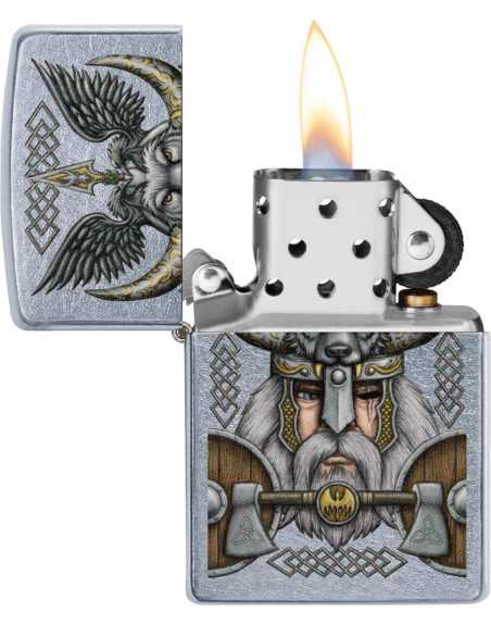 Zippo lighter "Viking Odin"