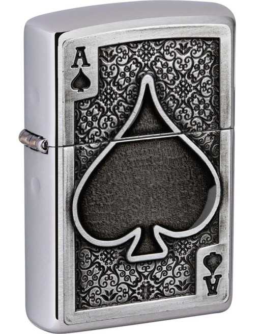 deadlock Foran Miniature Zippo Lighter "Ace of Spades"