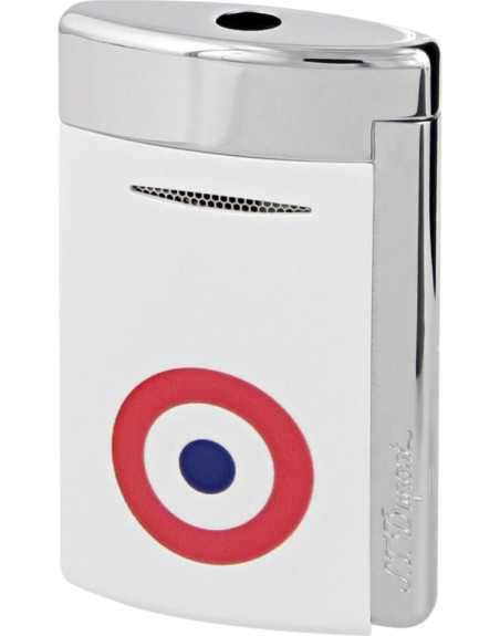 Dupont Minijet 3 "White Rosette" - kvalitets jet lighter & stormlighter fra S.T. Dupont