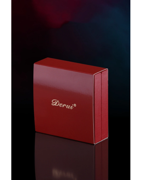 Luigi Ricci "Havana" jet lighter af Derui i sort/guld cigar/cigaret kvalitets lighter med cigar punch