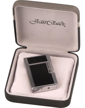 Jean Claude flint lighter "Dustin" sølv/sort kvalitets... 2