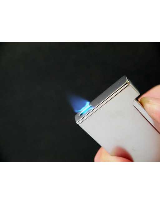 Jean Claude "Flat Flame" jet lighter krom