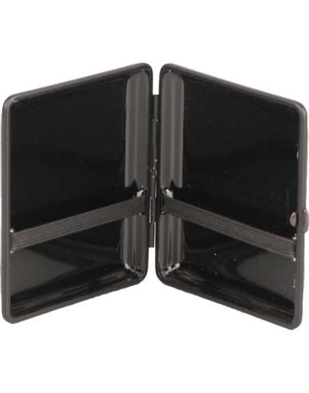 Vom Hofe cigaret etui i ægte læder i cognac