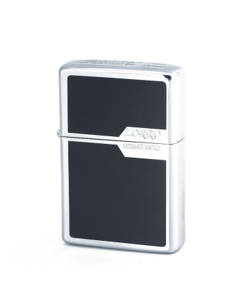 Zorro kvalitetslighter i sort/sølv