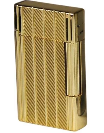 Sky kvalitets lighter i guld med lodrette striber