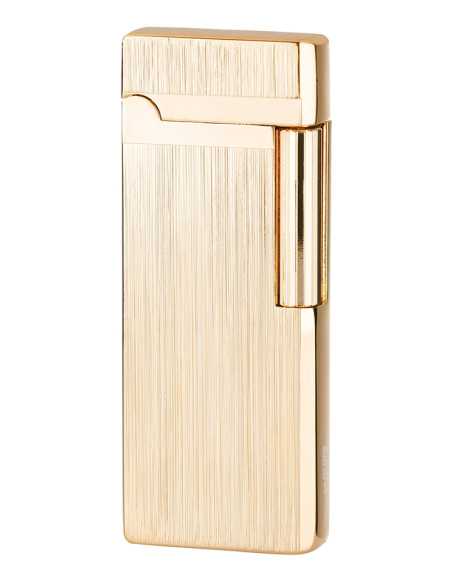 Eurojet Paris flint lighter i guld farve