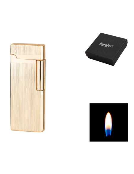 Eurojet Paris flint lighter i guld farve