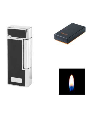 Winjet Lighter York Flint i sort og krom