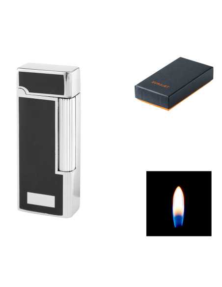 Winjet Lighter York Flint i sort og krom