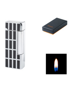 Winjet Lighter York Flint i sort og krom tern 2