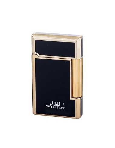 Winjet Palermo Premium flint lighter i sort/guld