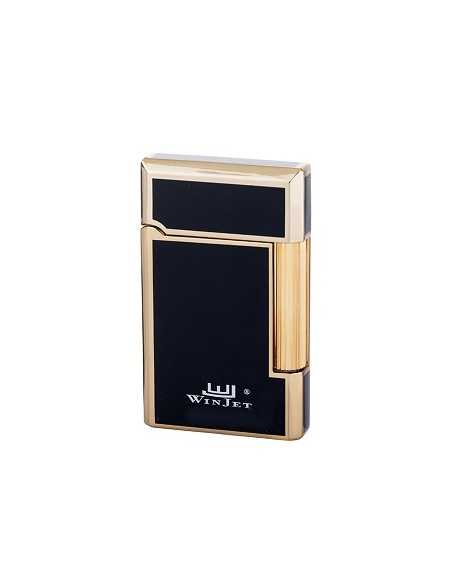 Winjet Palermo Premium flint lighter i sort/guld