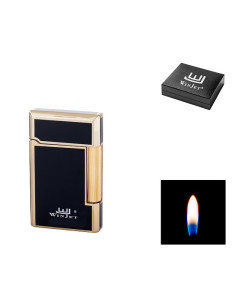 Winjet Palermo Premium flint lighter i sort/guld 2