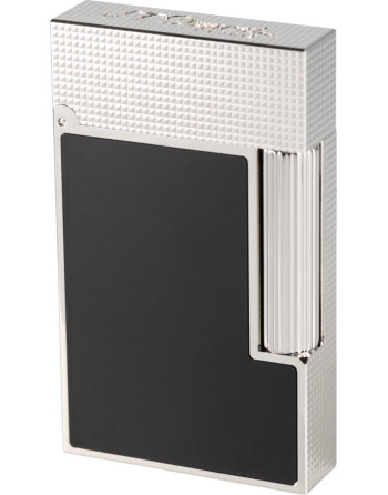Dupont lighter Ligne 2 Cling Palladium sort C16602 Sz