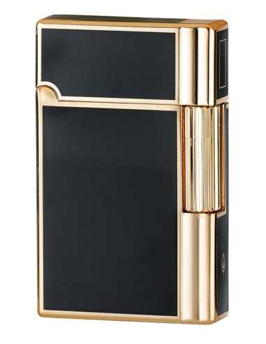 Eurojet Firenze flint lighter sort/guld