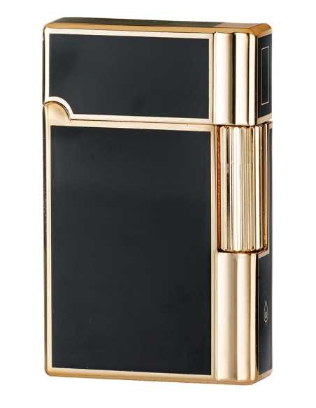 Eurojet Firenze flint lighter sort/guld