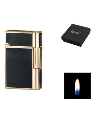 Eurojet Firenze flint lighter sort/guld