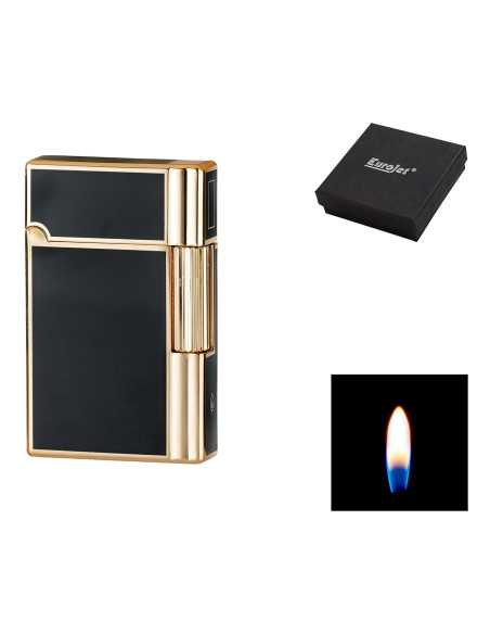 Eurojet Firenze flint lighter sort/guld