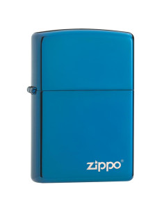 Zippo Saphhire med logo - Zippo lighter