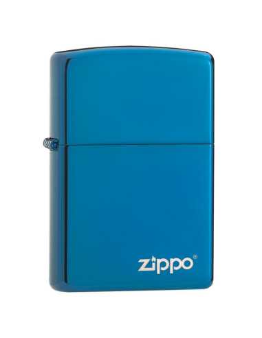 Zippo Saphhire med logo - Zippo lighter