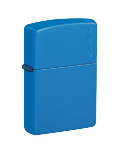 Zippo Sky Blue Matte with Zippo Logo - Zippo lighter