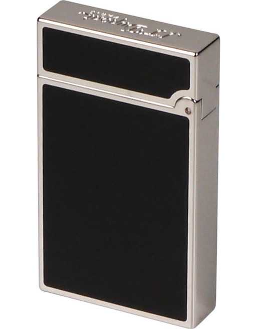 Billede af Dupont lighter Ligne 2 Slim black laquer palladium 017080 sz