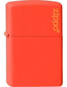 Zippo 231ZL ORANGE med Zippo logo - Zippo lighter