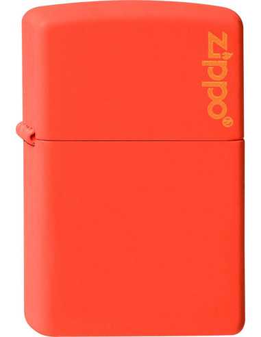 Zippo 231ZL ORANGE med Zippo logo - Zippo lighter