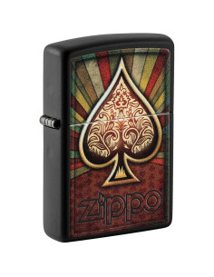 Zippo Ace of Spade Design - Zippo lighter