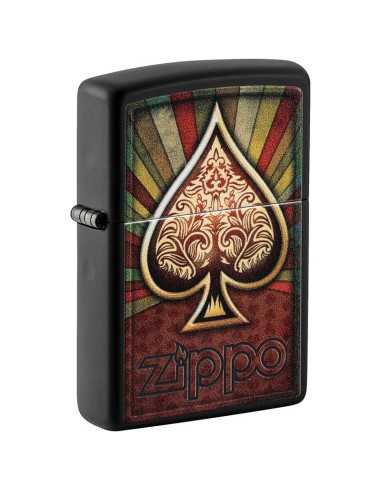 Zippo Ace of Spade Design - Zippo lighter