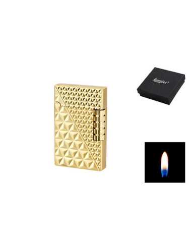 Eurojet Torino flint lighter i guld farve