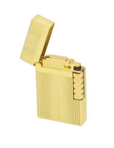 Eurojet Venezia flint lighter i guld farve