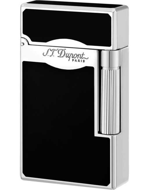 Dupont lighter "Le Grand" sort med dobbeltflamme