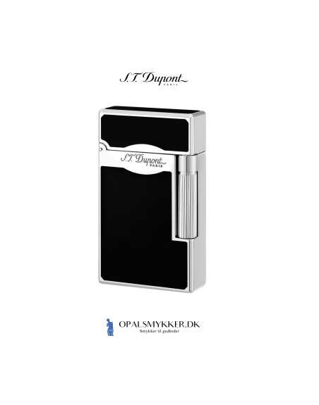 Dupont lighter "Le Grand" sort med dobbeltflamme