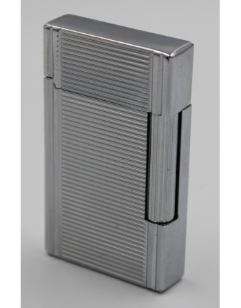 Sky kvalitets lighter i sølv med vandrette striber -...